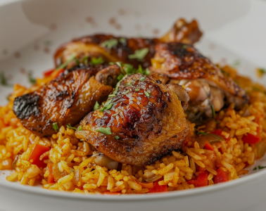 Baked Chicken and Rice