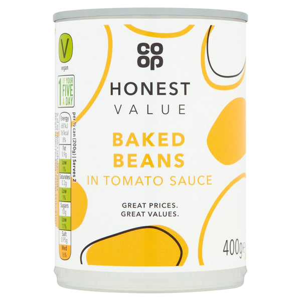 Co op Baked Beans In Tomato Sauce 400g Aone Supermarkets