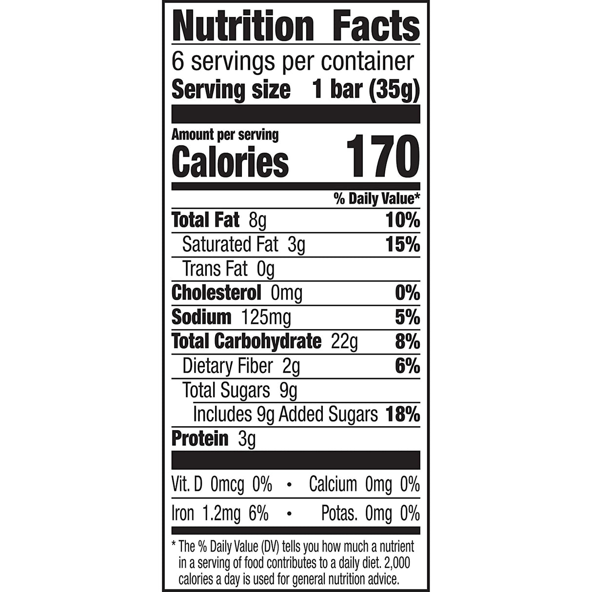 Nature Valley Dark Chocolate, Peanut Almond Granola Bars 210g