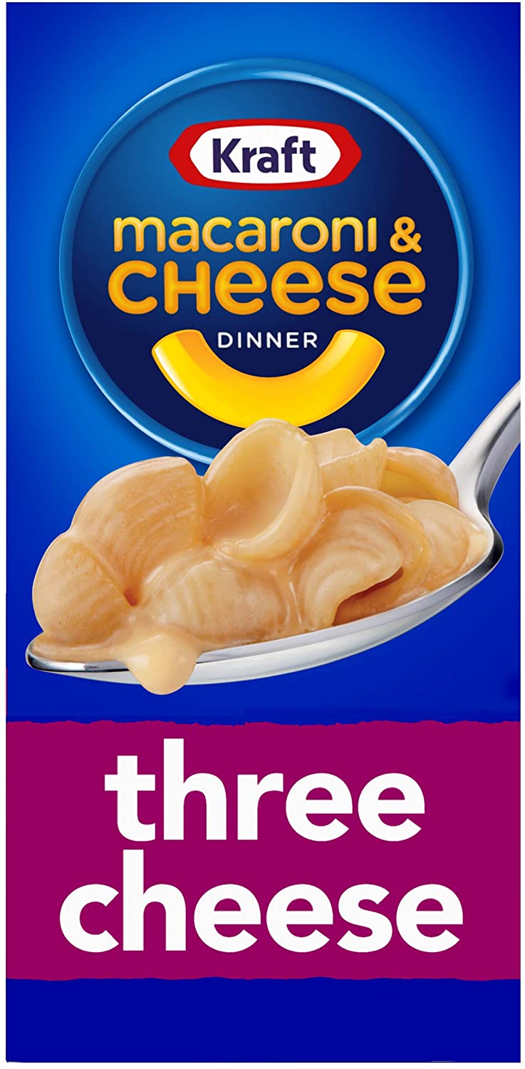 Kraft Three Cheese Macaroni Dinner 7.25oz