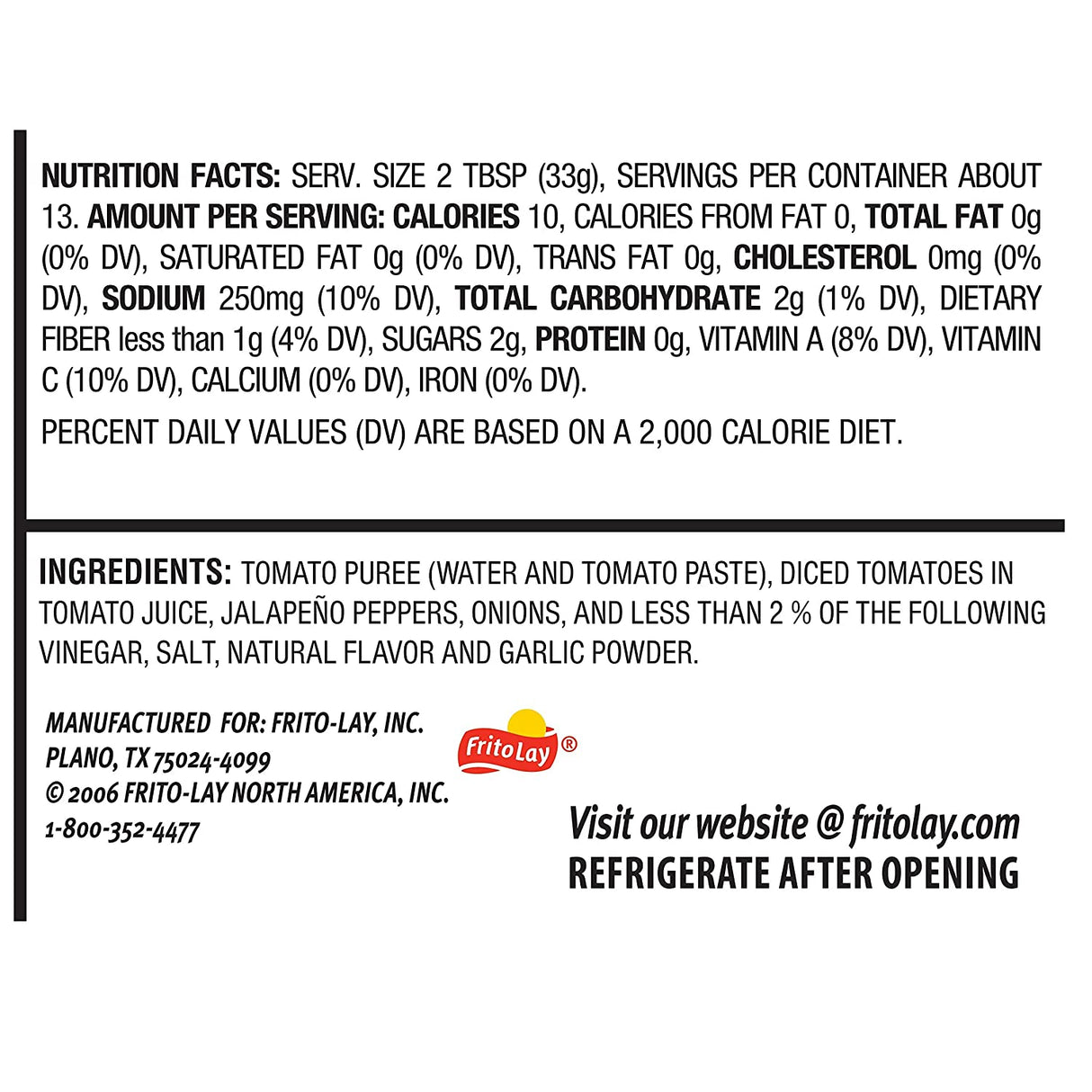 Tostitos Medium Chunky Salsa 15.5oz
