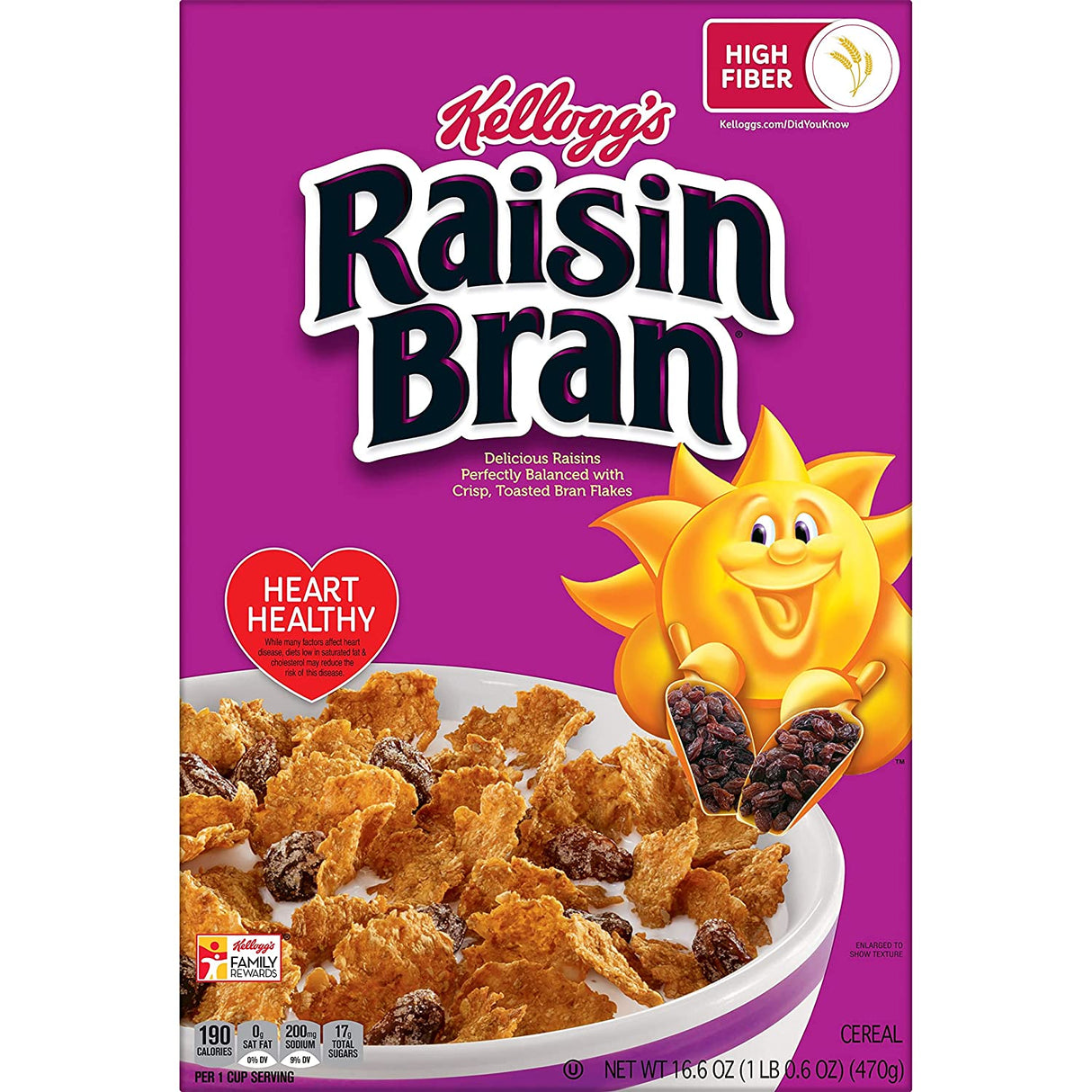 Kelloggs Raisin Bran 16.6oz