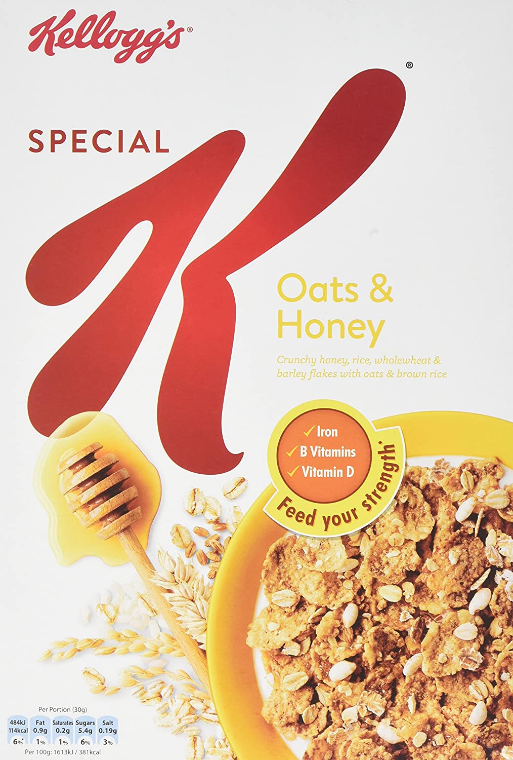 Kelloggs Special K Honey Oat 13.2oz