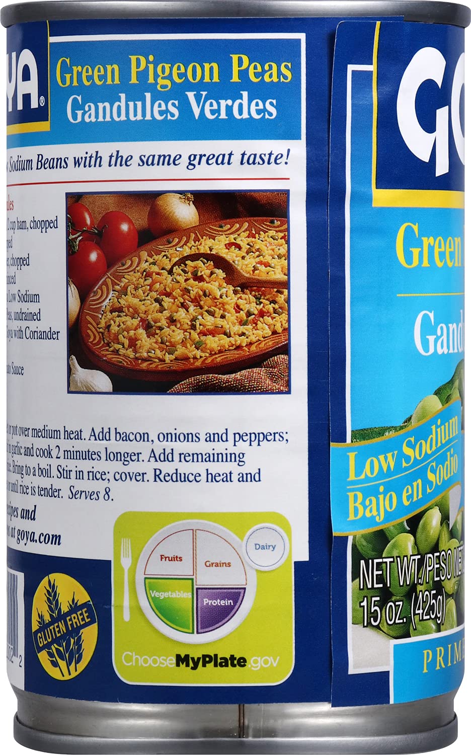 Goya Green Pigeon Peas 425g