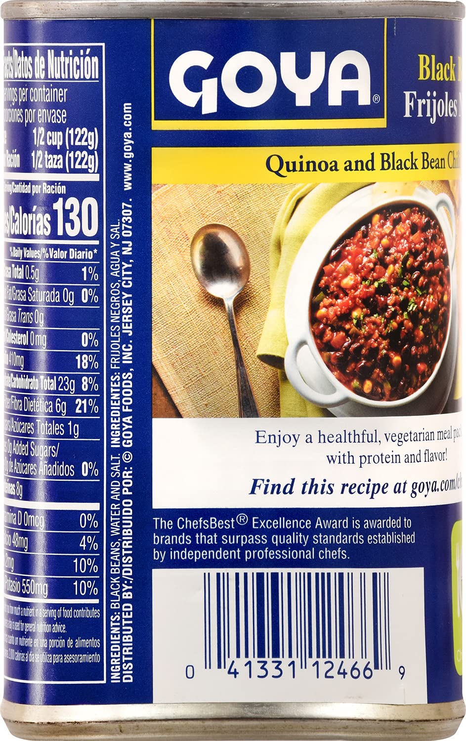 Goya Black Beans 15.5oz