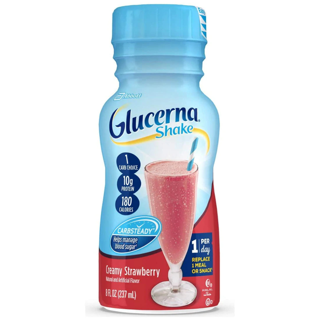 Glucerna Creamy Strawberry 8oz
