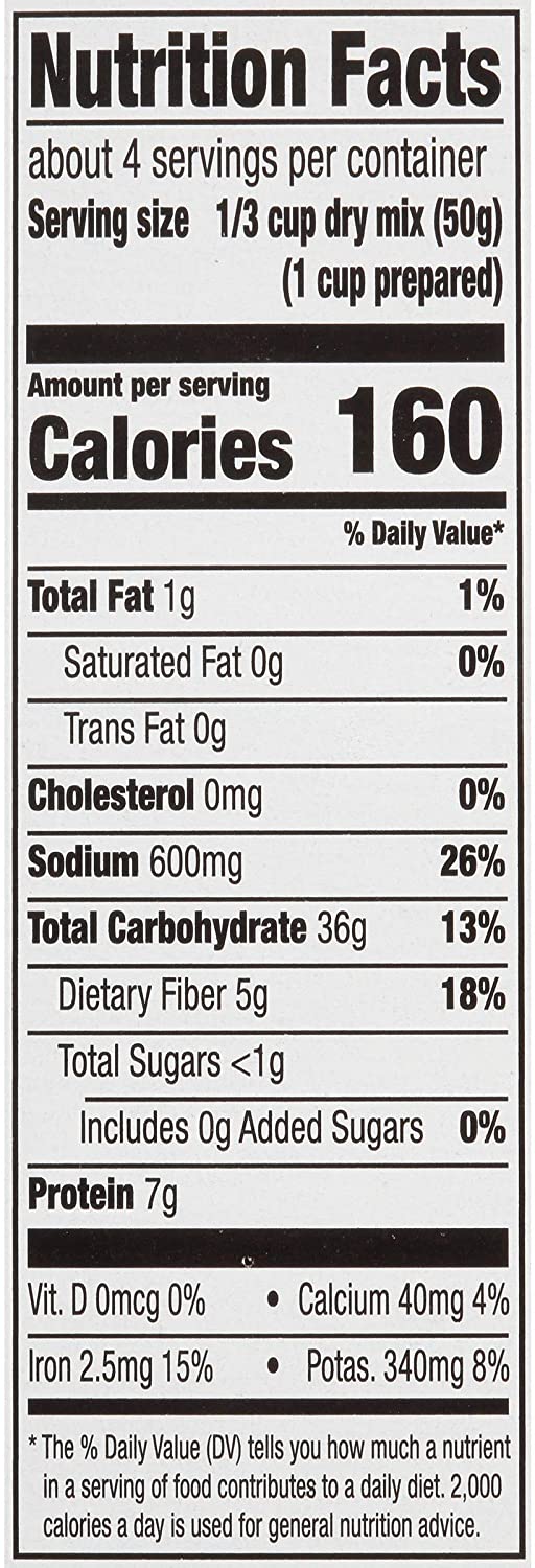 Zatarain's Black Beans & Rice 7oz