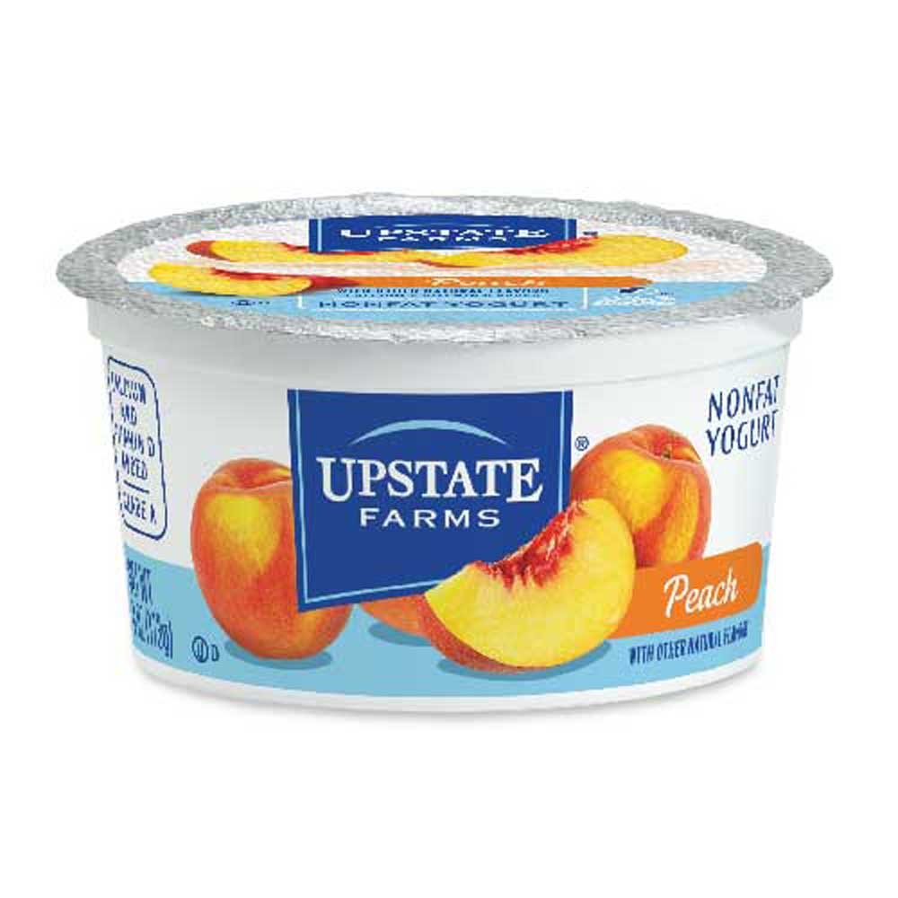 Upstate Farms Peach Yogurt 4oz