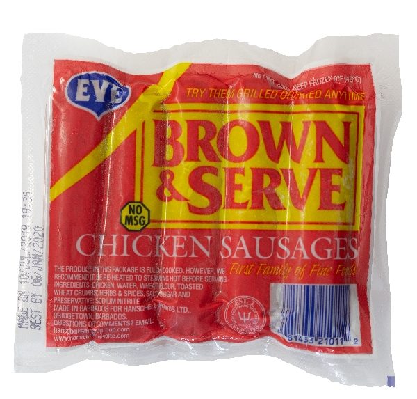 Eve Chicken Brown/Serve 400g