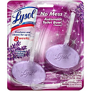 Lysol Lavender Automatic Toliet Bowl Clip On 80g