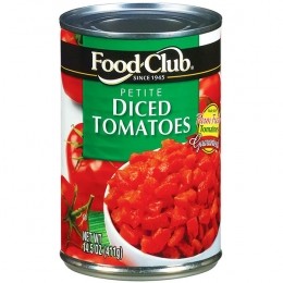 F Club Petite Diced Tomatoes 14.5oz