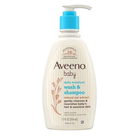 Aveeno Baby Wash And Shampoo 12oz