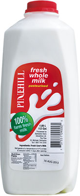 Pinehill 100% Fresh Farm Milk 1/2 G