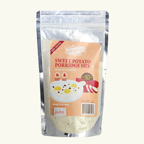 Carmetas Sweet Potato Porridge Mix 1lb