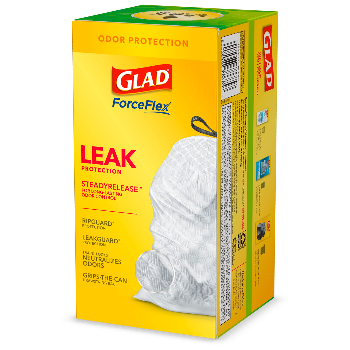 Glad Gain Original Scent Garbage Gain Original Scent Garbage Bags 40's