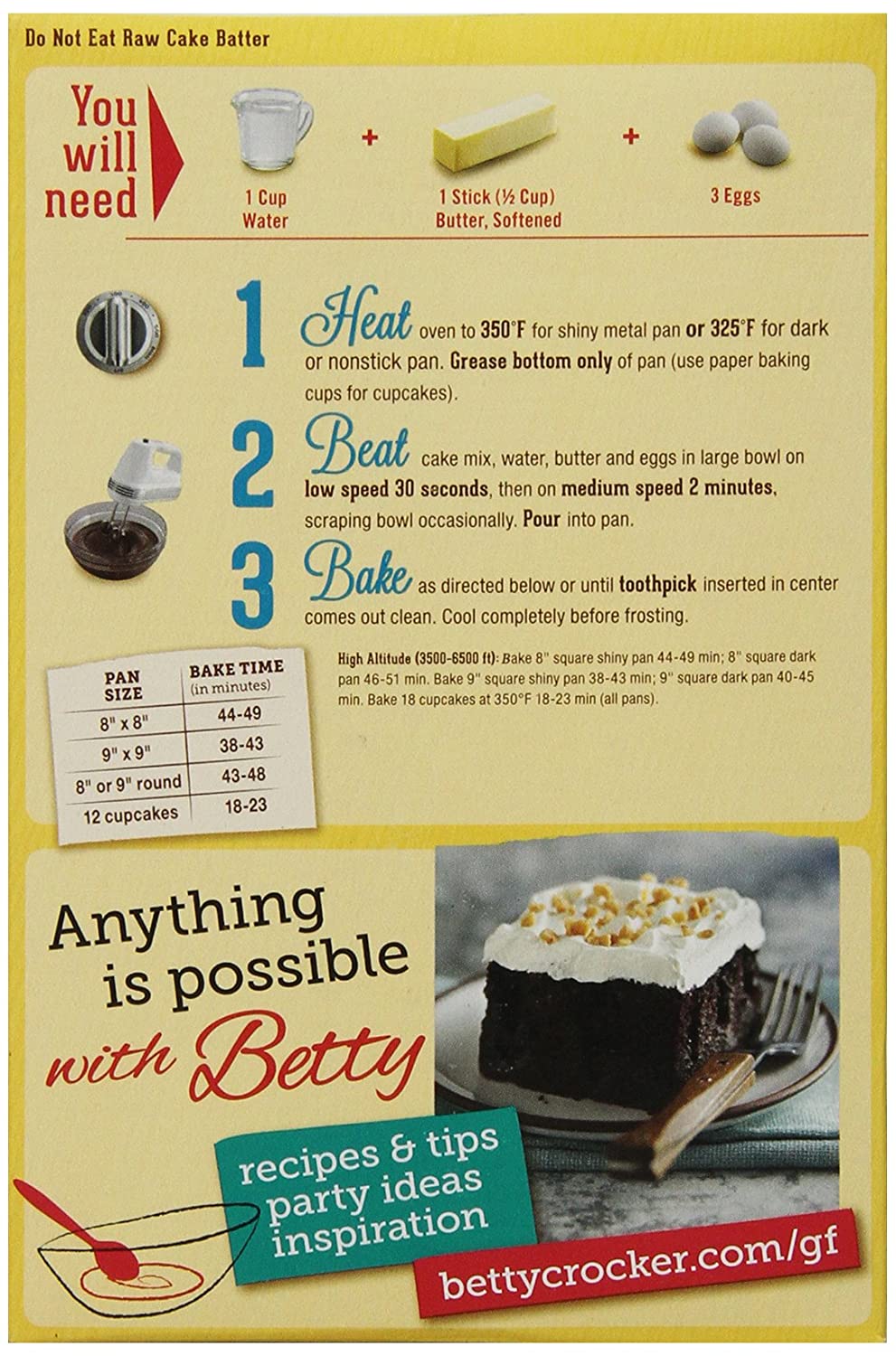 Betty Crocker Gluten Free Devil Food 15oz