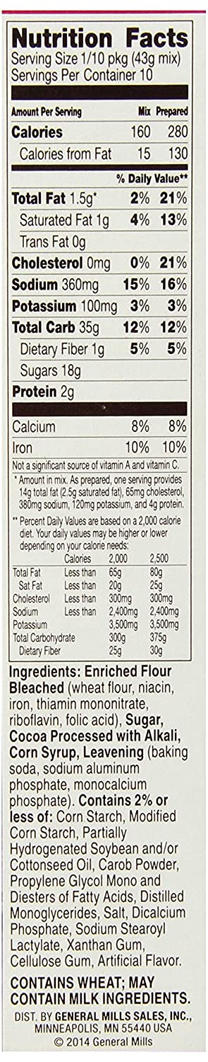 Betty Crocker Devils Food Cake Mix 432g