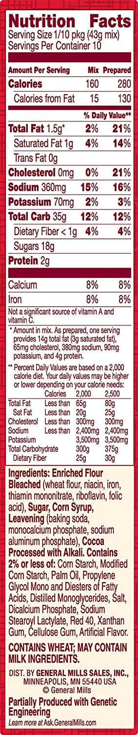 Betty Crocker Red Velvet Mix 15.25oz