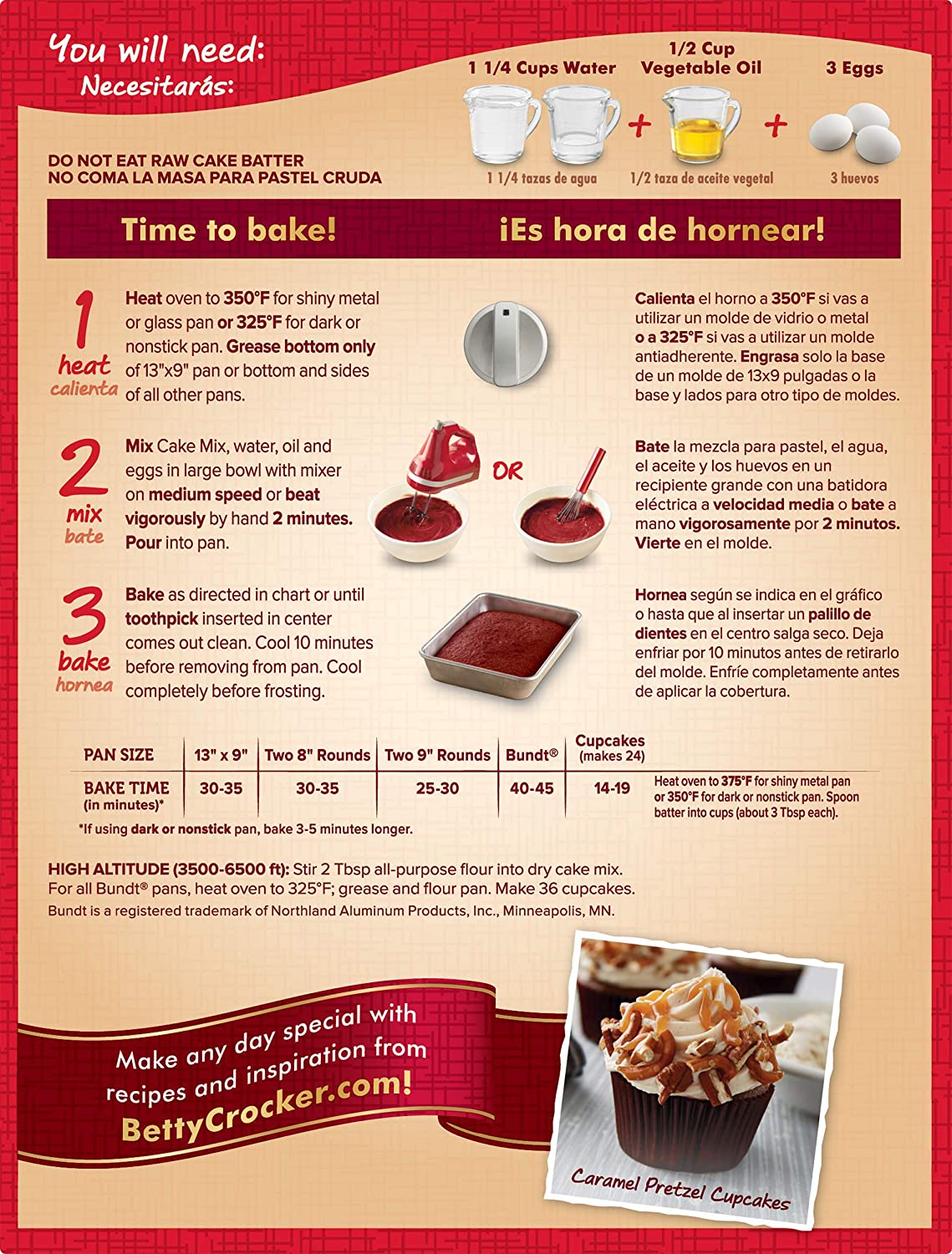 Betty Crocker Red Velvet Mix 15.25oz
