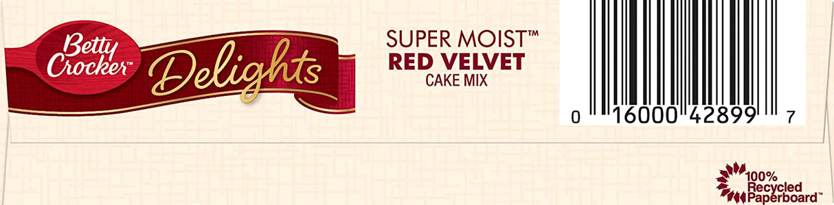 Betty Crocker Red Velvet Mix 15.25oz