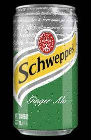 Schweppes Ginger Ale Can 237ml