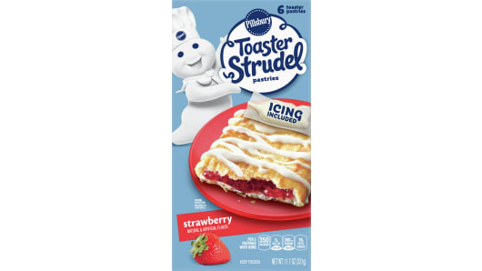 Pillsbury Toaster Strudel Strawberry 6s