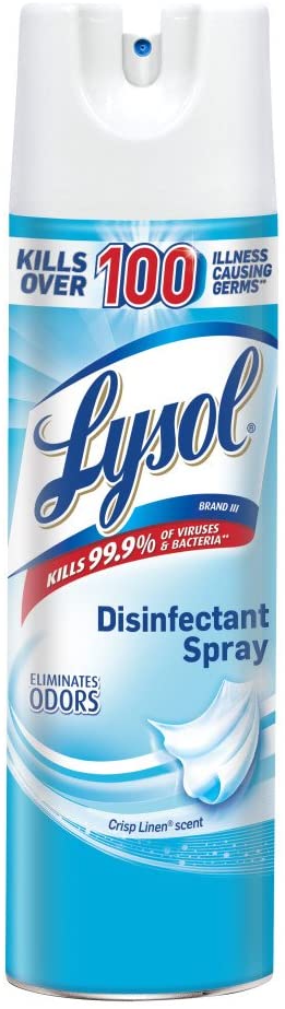 Lysol Crisp Linen Disin Spray 12oz