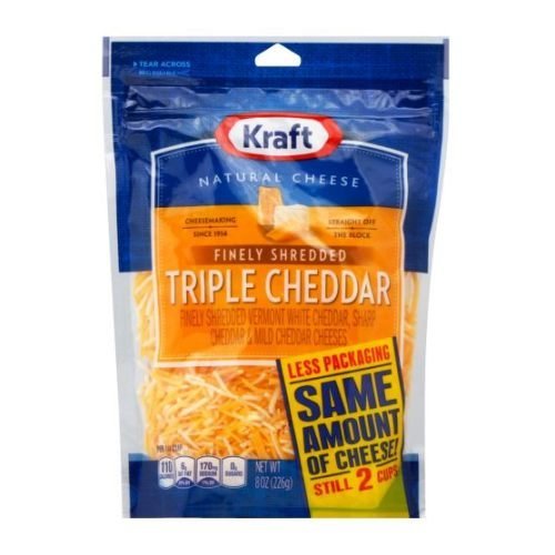 Kraft Triple Cheddar Cheese 8oz