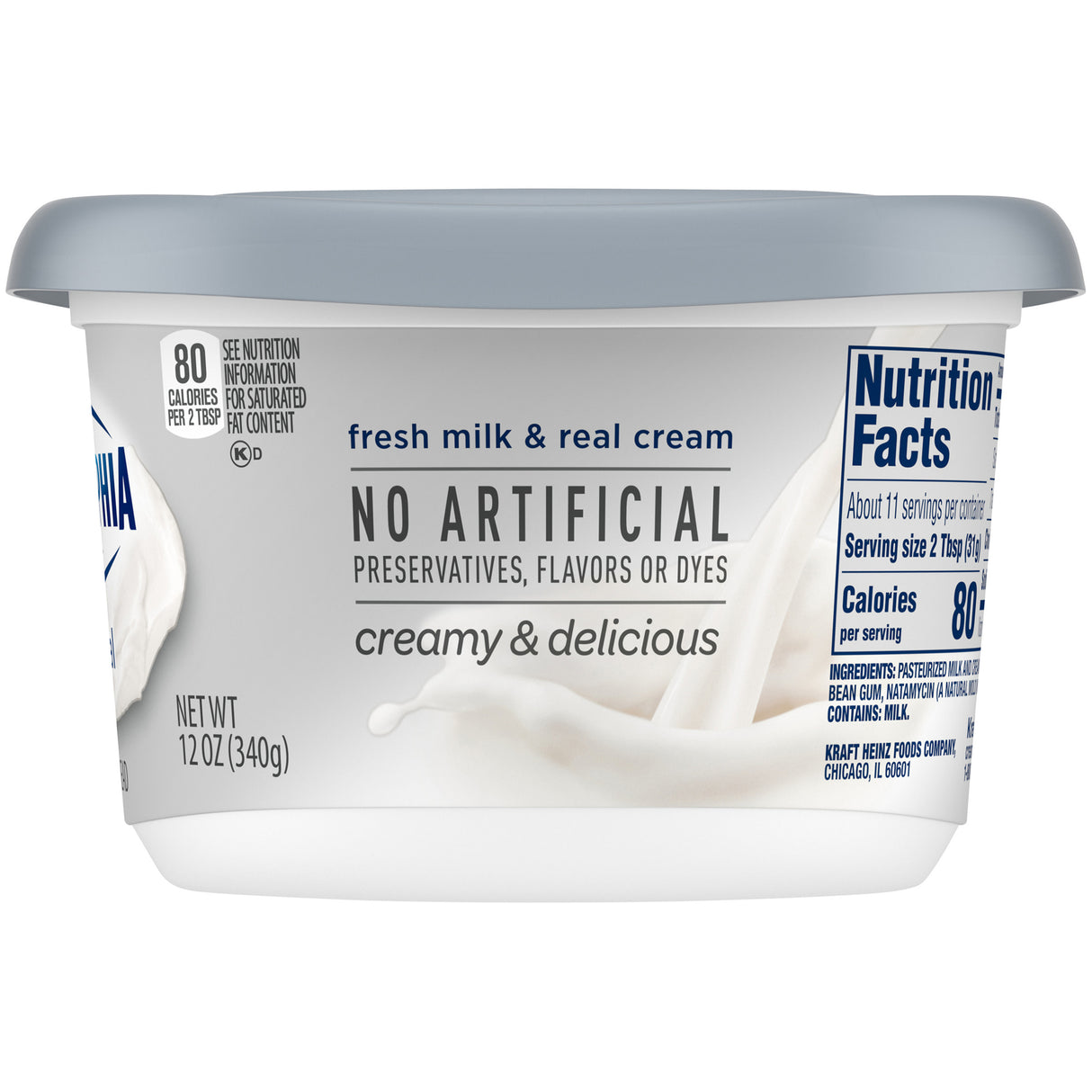 Kraft Philadelphia Cream Cheese 12oz