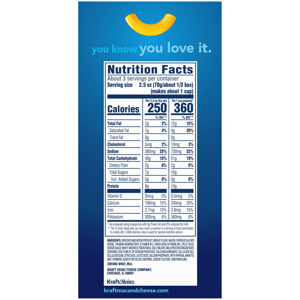 Kraft Thick & Creamy Cheese Dinner 7.25oz