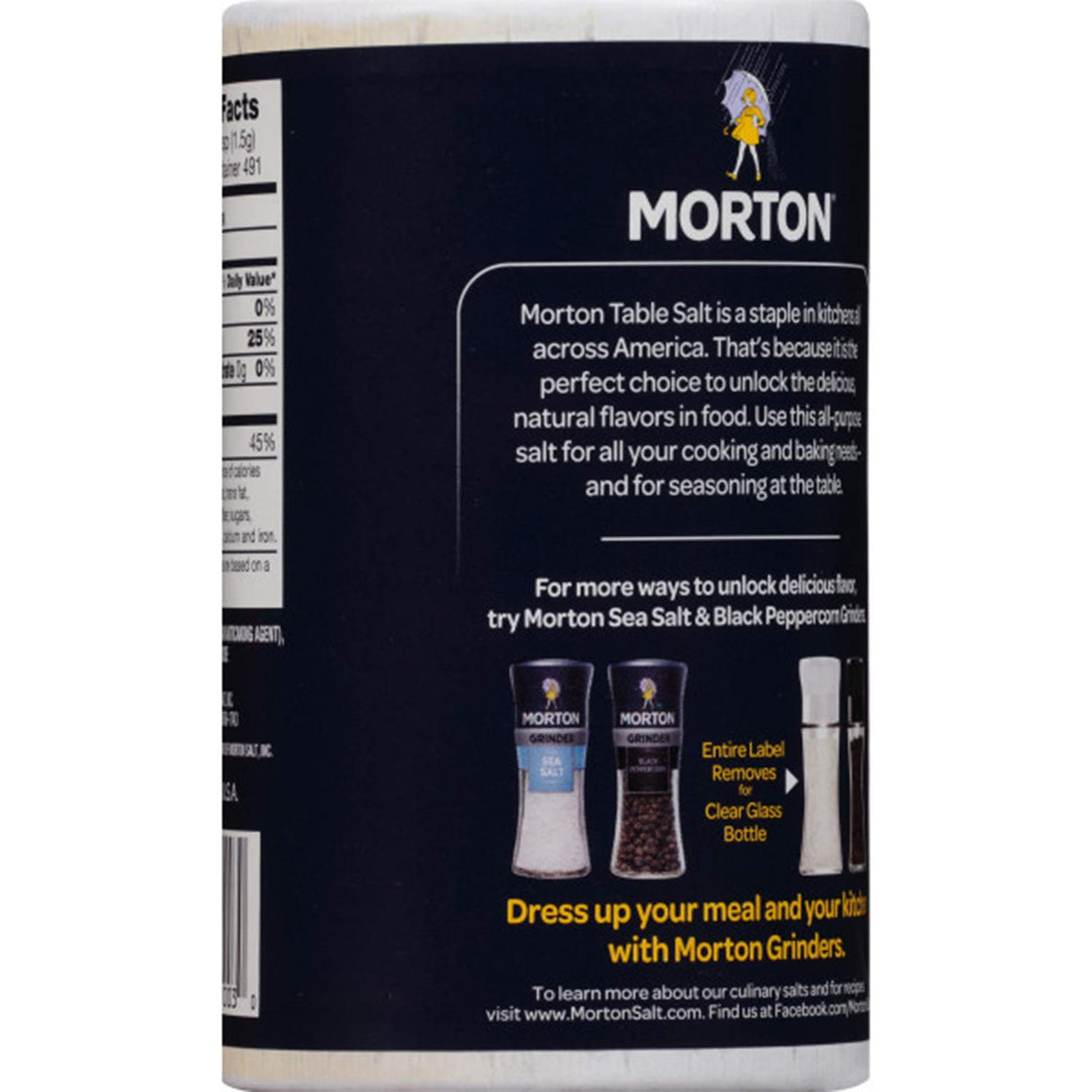 Mortons Iodized Salt 26oz