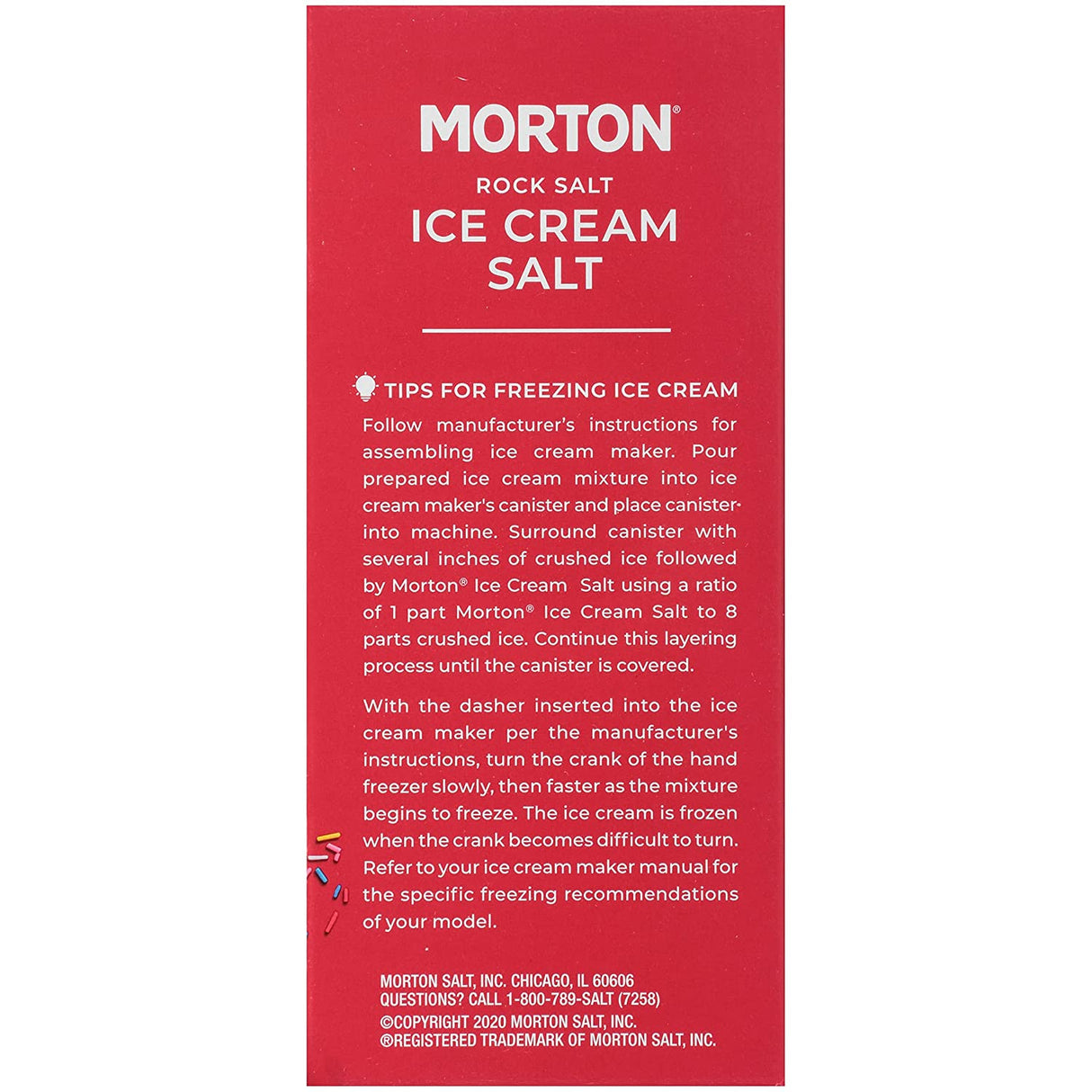 Morton Ice Cream Salt 4lb