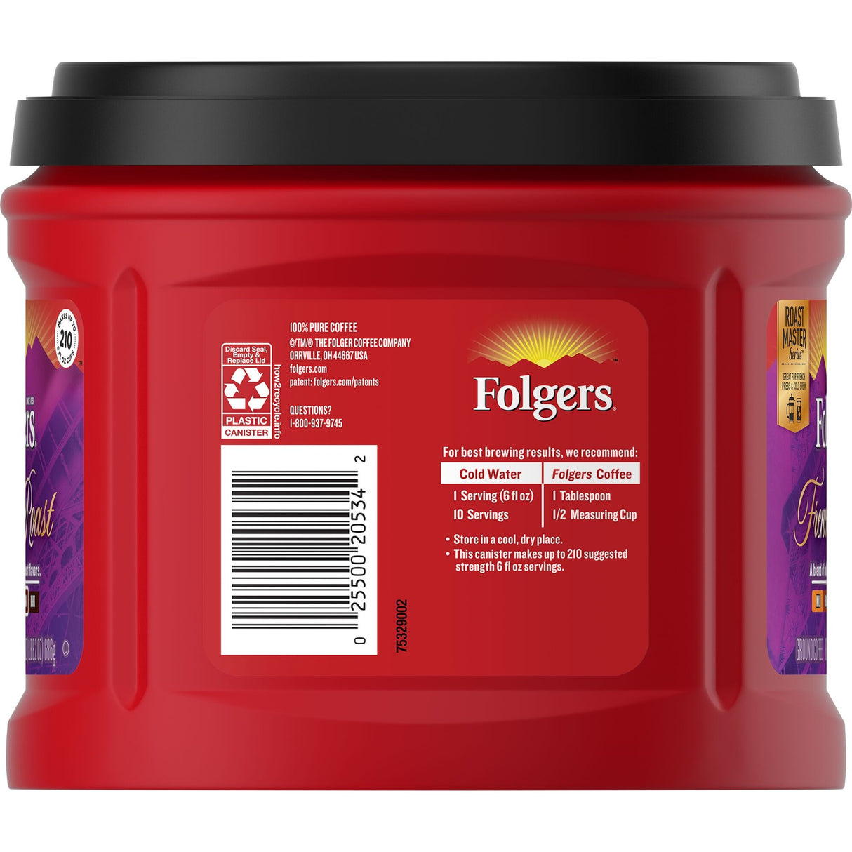 Folgers French Roast Coffee 24.2oz