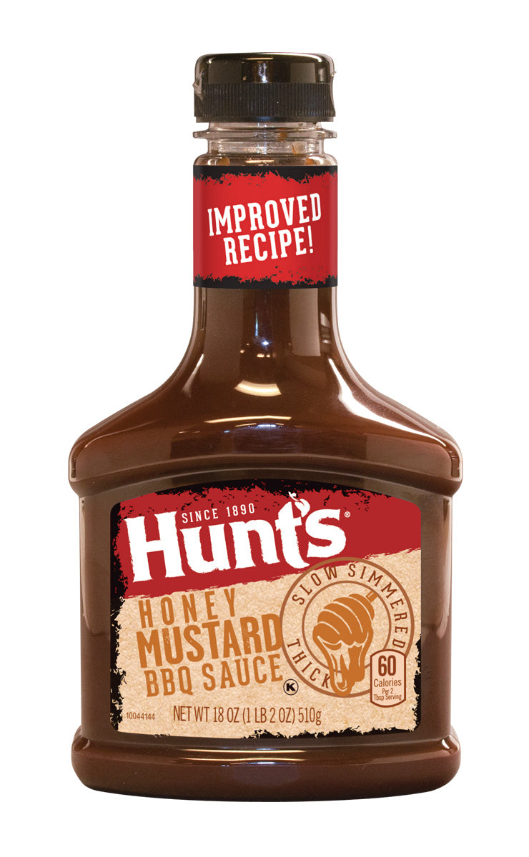 Hunts Honey Mustard BBq Sauce 18oz