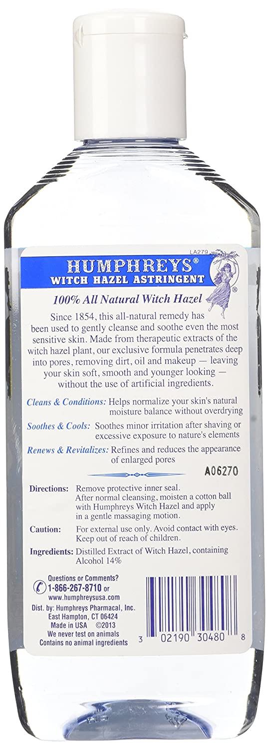 Humphreys Witch Hazel Astringent 8oz