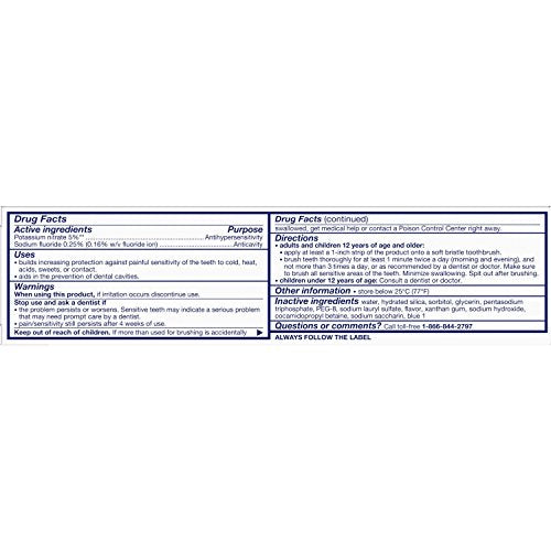 Sensodyne Deep Clean Toothpaste 4oz