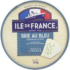 Ile De France Brie Au Bleu Cheese 125g