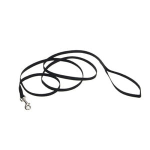 Black Nylon Lead 3/8 x 4