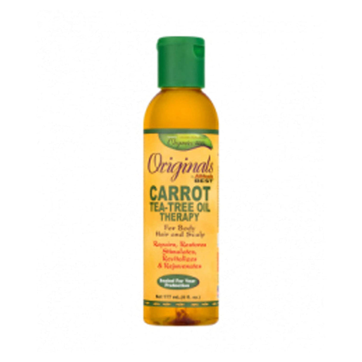 Africas Best Carrot Tea Tree Oil 6 OZ