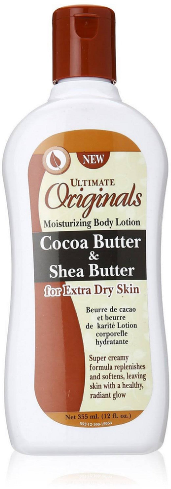 Ultimate Organics Cocoa/Shea Butter Body Lotion 12oz