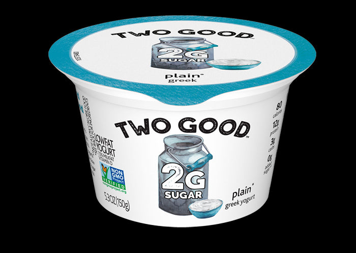 Two Good Plain Greek Yogurt 5.3oz