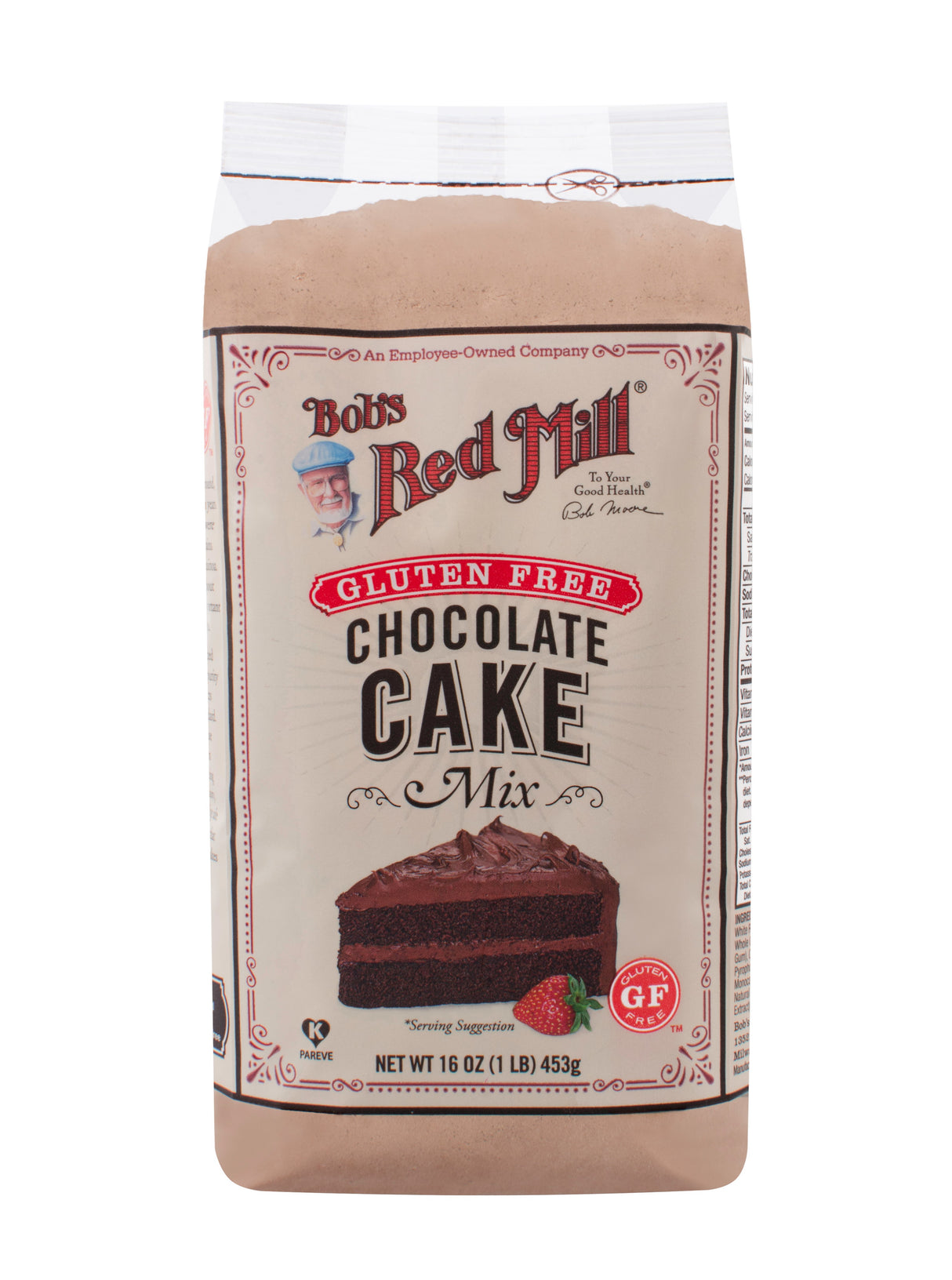 Bob Red Mill Gluten Free Chocolate Cake Mix 16oz