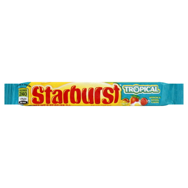 Starburst Tropical Fruits 58.7g
