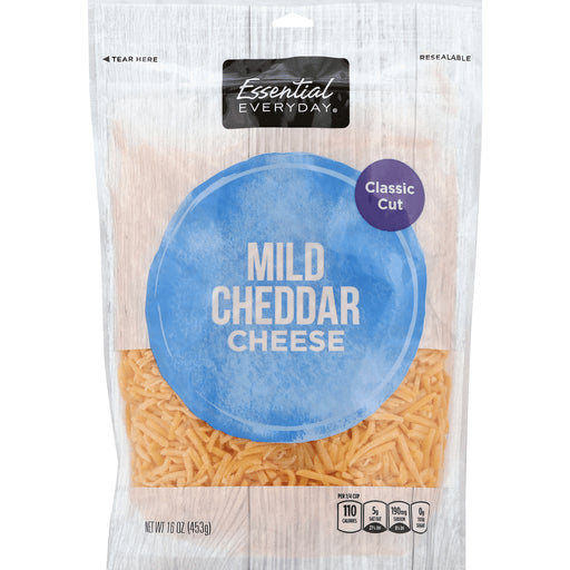 Essential Everyday Shredded Mild Cheddar 16oz