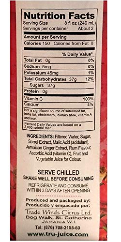 Taste Of Nature Sorrel Juice 16oz