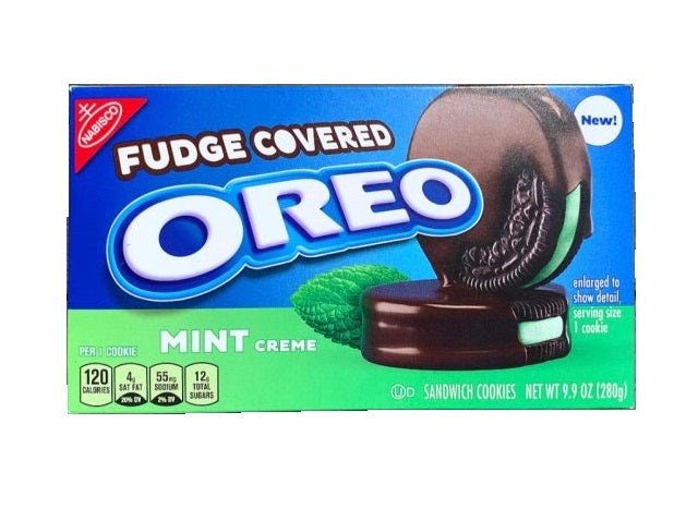Nabisco Oreo Mint Fudge Covered 280g