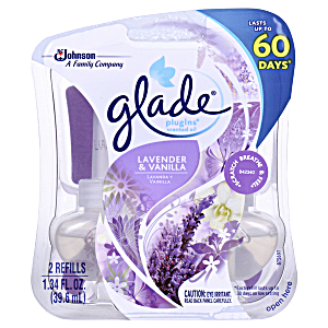 Glade Scented Oil Lavender & Vanilla 2s