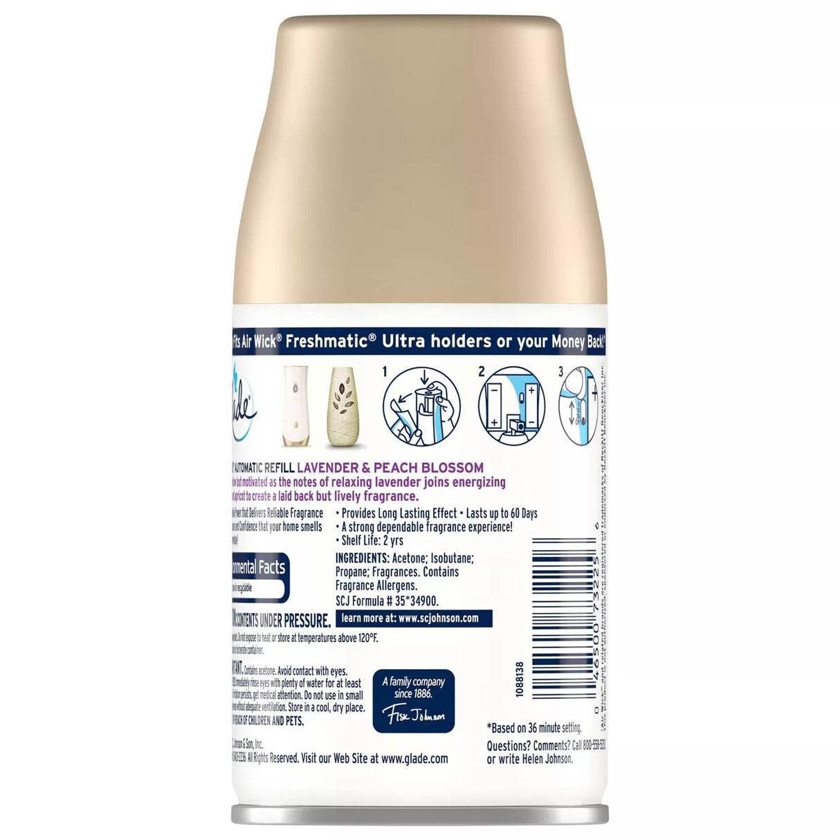 Glade Lavender & Peach 6.2oz