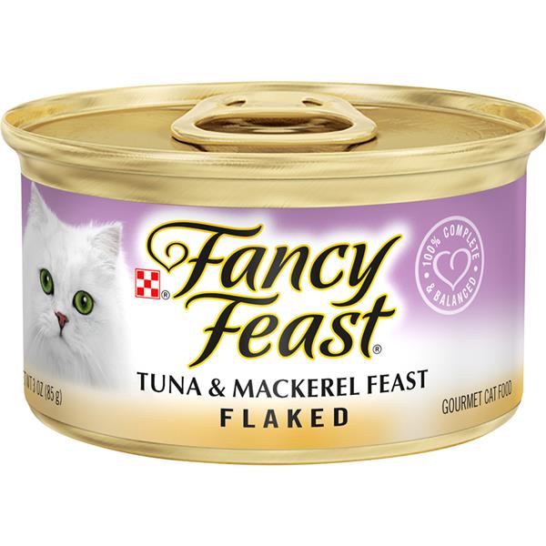 Fancy Feast Tuna And Mackerel Feast 3oz