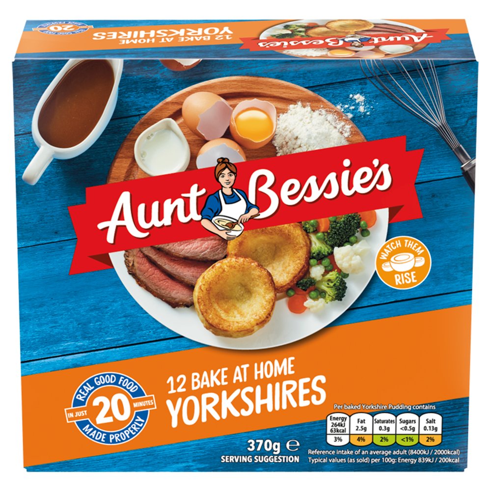 A Bessie Yorkshire Pudding 370g